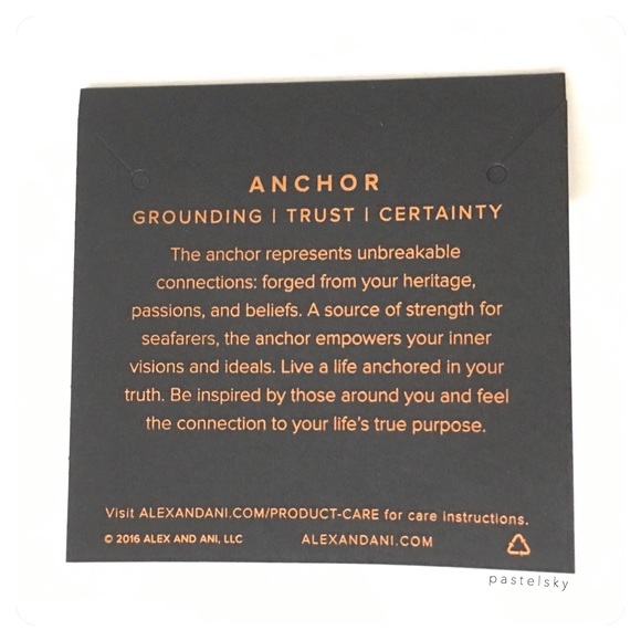 LAST ONE 🆕 ALEX AND ANI anchor II bracelet - Picture 5 of 5